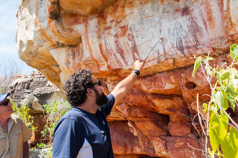 Discover ancient Gwion Gwion Rock Art