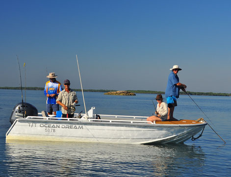 ocean dream tender on the mitchell river