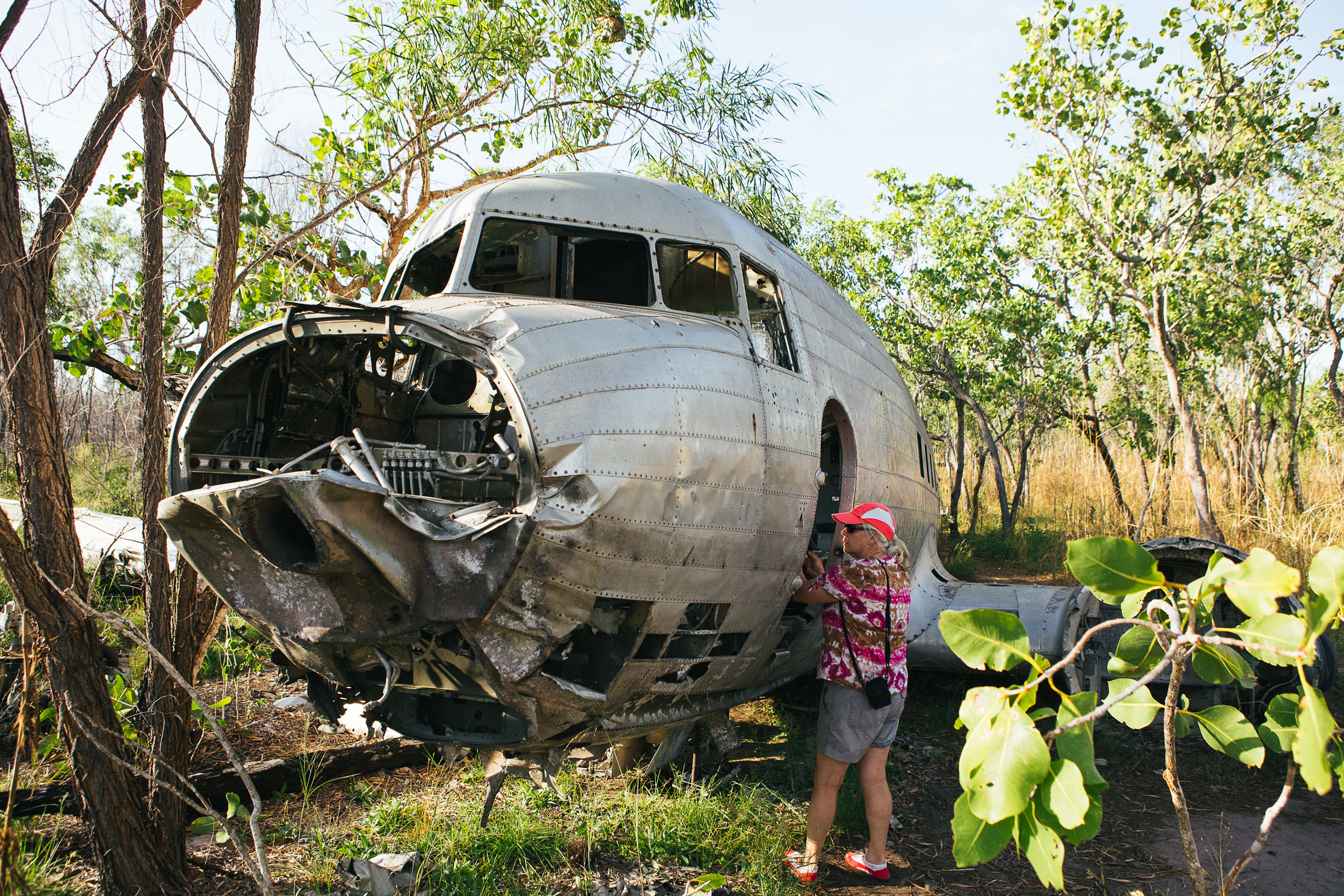 plane wreckage