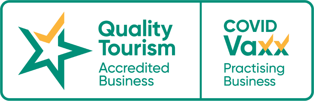 quality tourism and covid vax practising logo