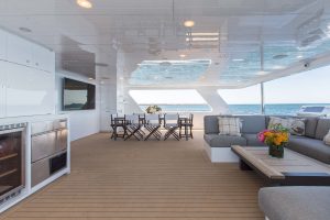 inside ocean dream catamaran