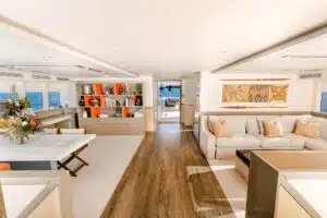 Ocean Dream interior lounging